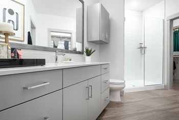 Studio, one, and two bedroom residences and townhomes